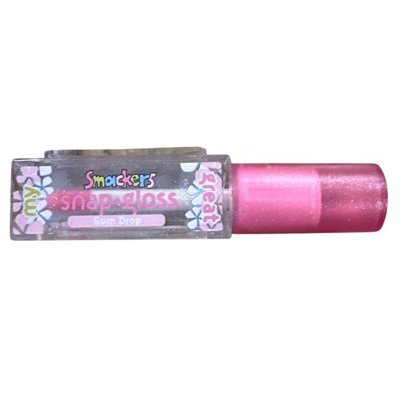 NEW Bubble Font Bonne Bell Lip Smacker GUM DROP Snap Lip Gloss Discontinued - Picture 1 of 3